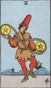 two-of-pentacles